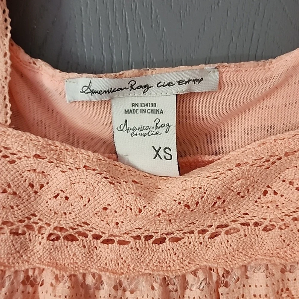 NWT American Rag Lace Tank Top Size XS - Picture 6 of 7